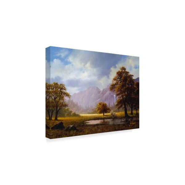 Anthony Casay 'Mountain Scene 2' Canvas Art,24x32